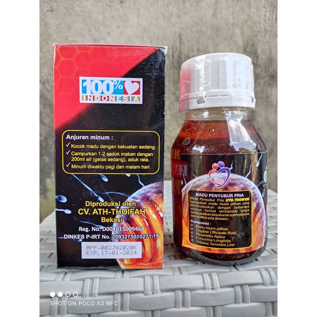 Madu Zuriyat Promil 350Gr - Madu Promil Zuriat Ath Thoifah - Madu Program Ibu Hamil Zuriat Darusyifa-8