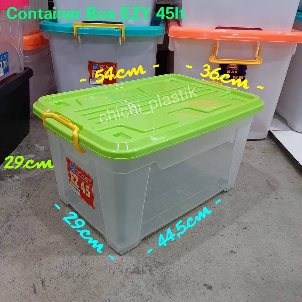 BOX CONTAINER BIGGY CB 45 / TEMPAT PENYIMPANAN BARANG SERBAGUNA BOX P