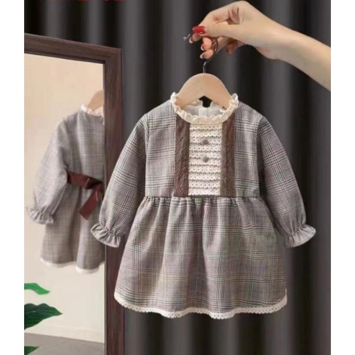Qiana fashionkids / baju anak import / baju import anak perempuan / Baju anak perempuan dress zara i