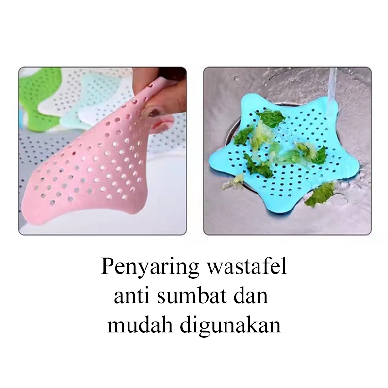 [1KG 81PCS] LBS Saringan Wastafel Penutup Lubang Saluran Air Watertank Bintang