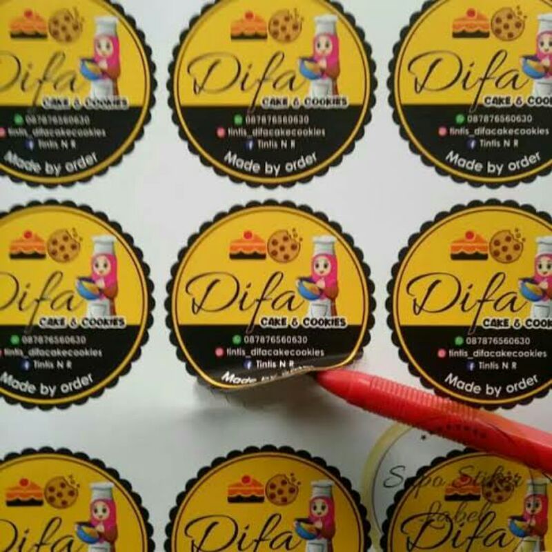 

Sticker Label Kemasan Produk