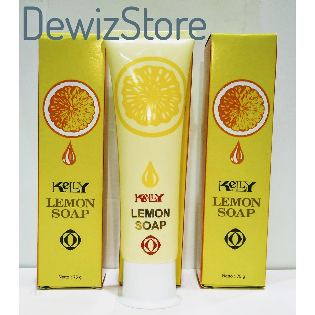 KELLY LEMON SOAP / CLEANSER WAJAH LEMON - 75GR