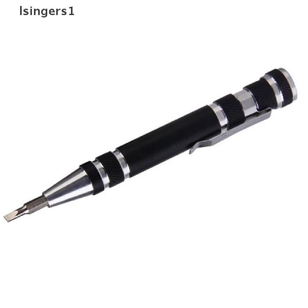 (lsingers1) 8 In 1 Pen Obeng Presisi Mini Multifungsi Untuk Reparasi