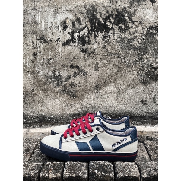 Sepatu Macbeth James Medium Grey Midnight 100% Original Resmi Store