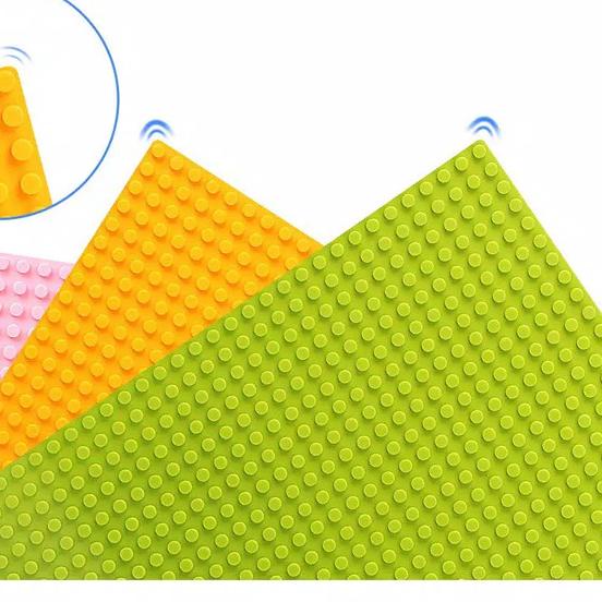 ✶ Lego tatakan alas base plate 32x32 mainan anak import - 16x32 Biru ☇