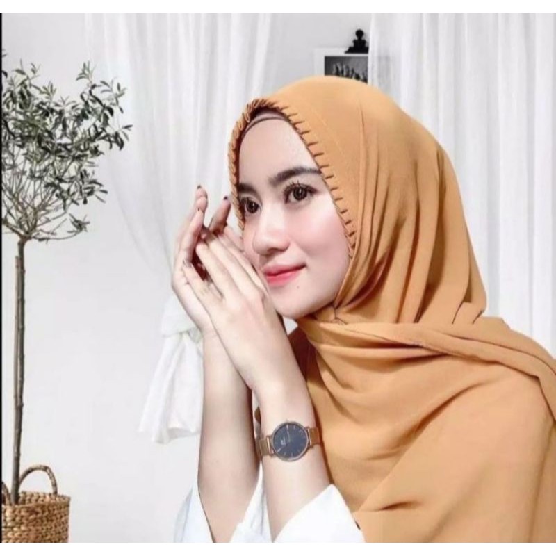 Kerudung Bergo murah best seller Crinkel airflow