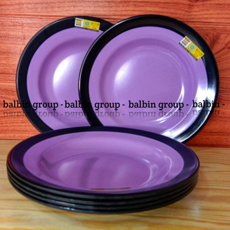 [ BALBIN ]-PIRING 9INC-PIRING MAKAN MELAMIN GOLDEN DRAGON-FOOD GTADE-