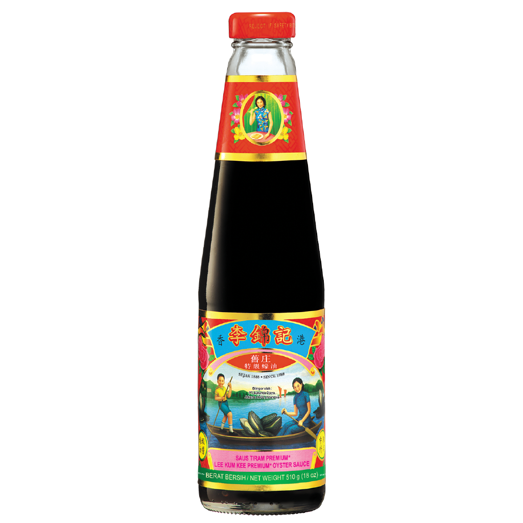 

LEE KUM KEE PREMIUM OYSTER SAUCE / SAUS TIRAM PREMIUM 510g