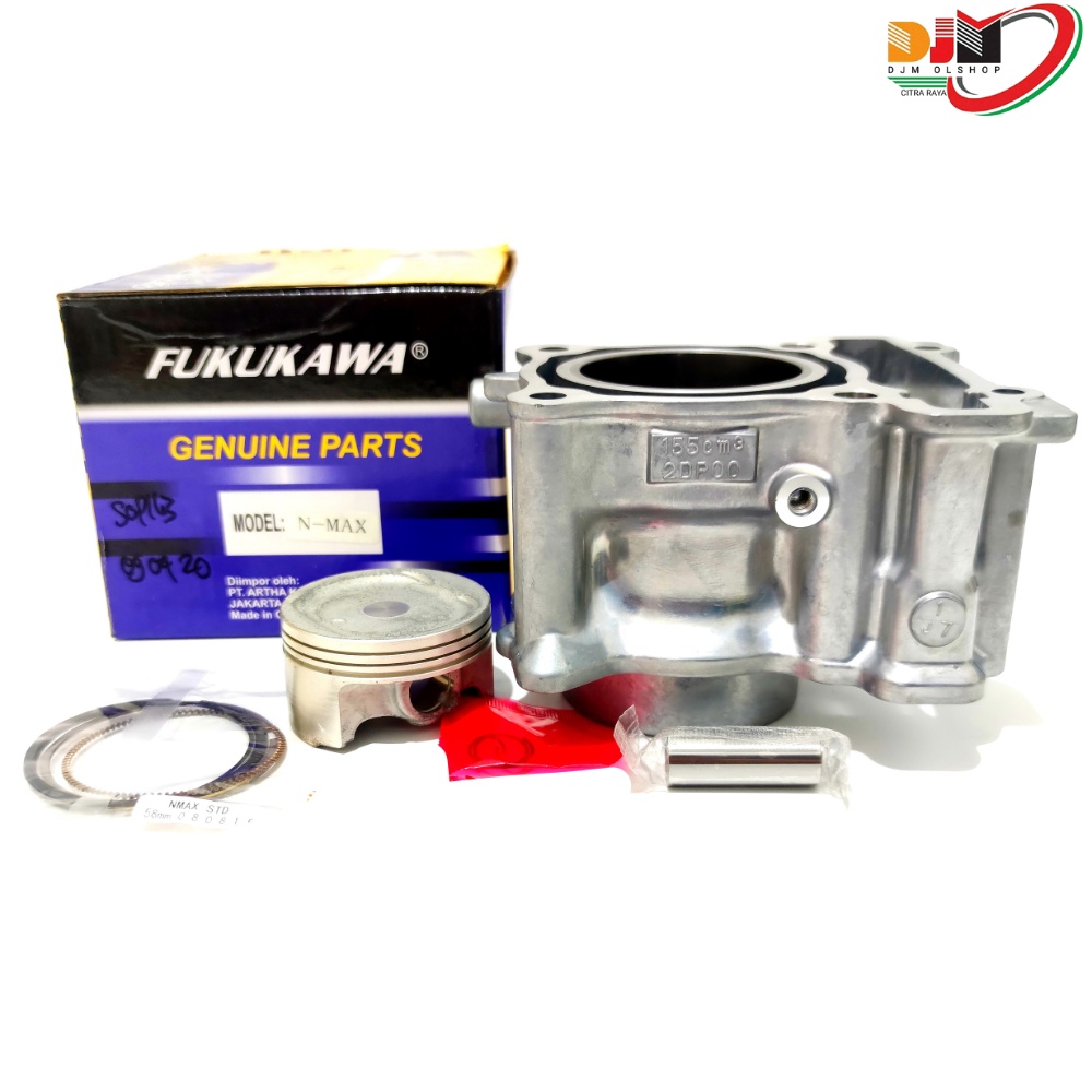 Blok Seher Komplit Yamaha Nmax N-Max Plus Piston Kit Original Fukukawa