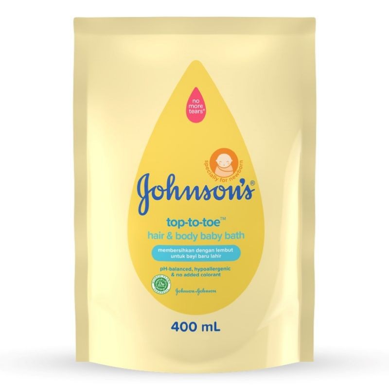 SABUN MANDI JOHNSONS / REFILL SABUN MANDI ANAK JOHNSONS BABY TOP TO TOE