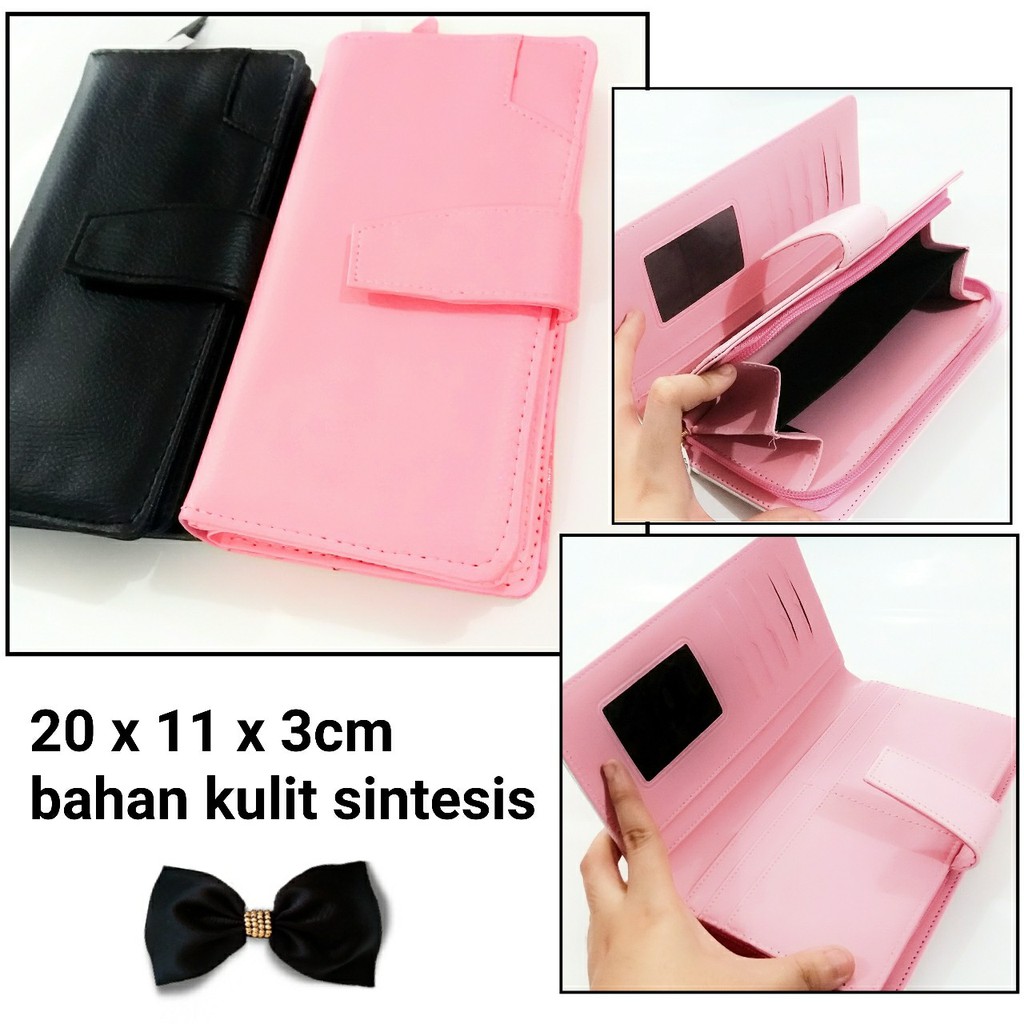 dompet panjang polos yuka