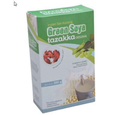 

Minuman Herbal Green Soya Original Tazakka Susu kedelai isii 200 gr Kwalitas terpercaya Halal MUI BPOM Original Asli.