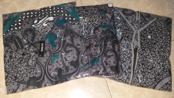 Batik Couple• Baju Batik Couple Amangkurat Abu • Tunik Batik Couple Kemeja Batik • Dress Batik