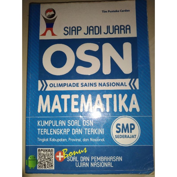 

Buku OSN Matematika SMP (Preloved)