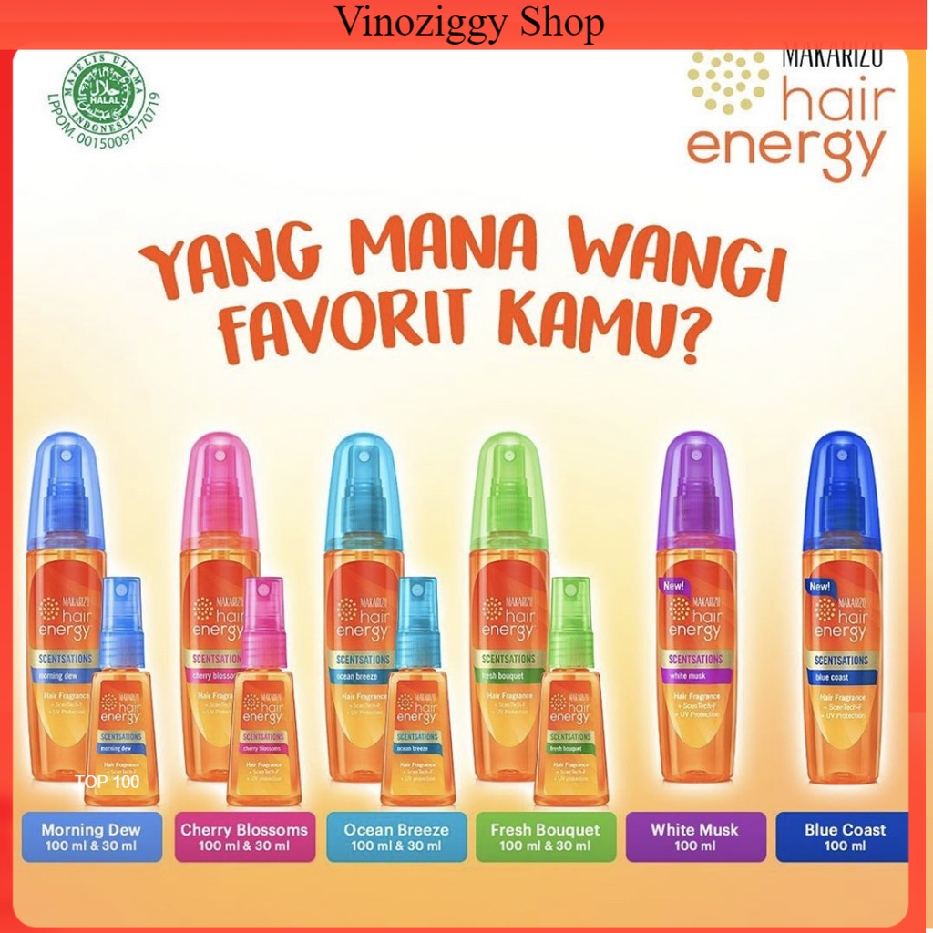 ♥️VINO ♥️ Makarizo Hair Energy Scentsations / Makarizo Hair Scentsations / Makarizo Hair Fragrance