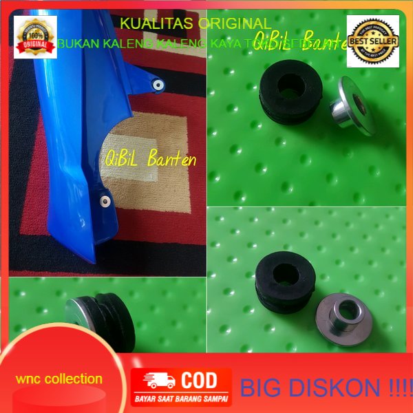Bosh shock bushing karet cover body bodi sayap kanan kiri suzuki satria 2t  tak lumba kotak hiu lscm