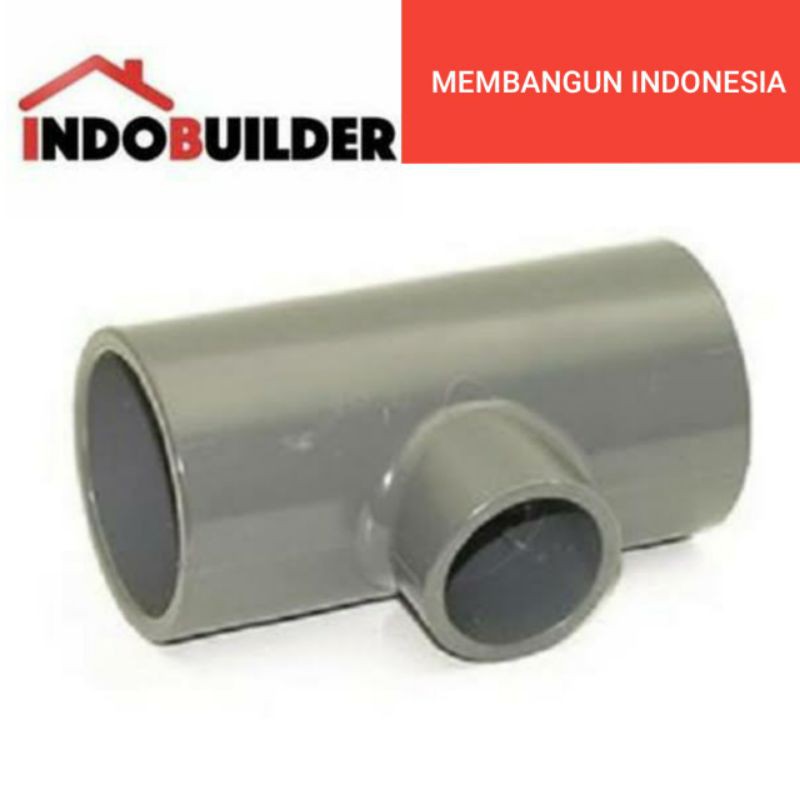 VLOK TEE PVC AW TEBAL / REDUCER TEE PVC