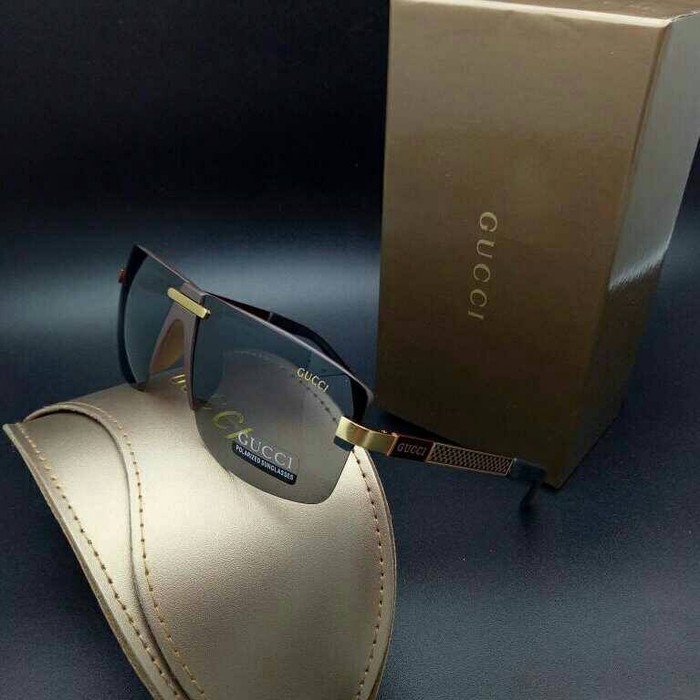 Sunglasses Kacamata Pria, Kaca mata Anti UV, Kacamata New : Gucci 5010 Diskon