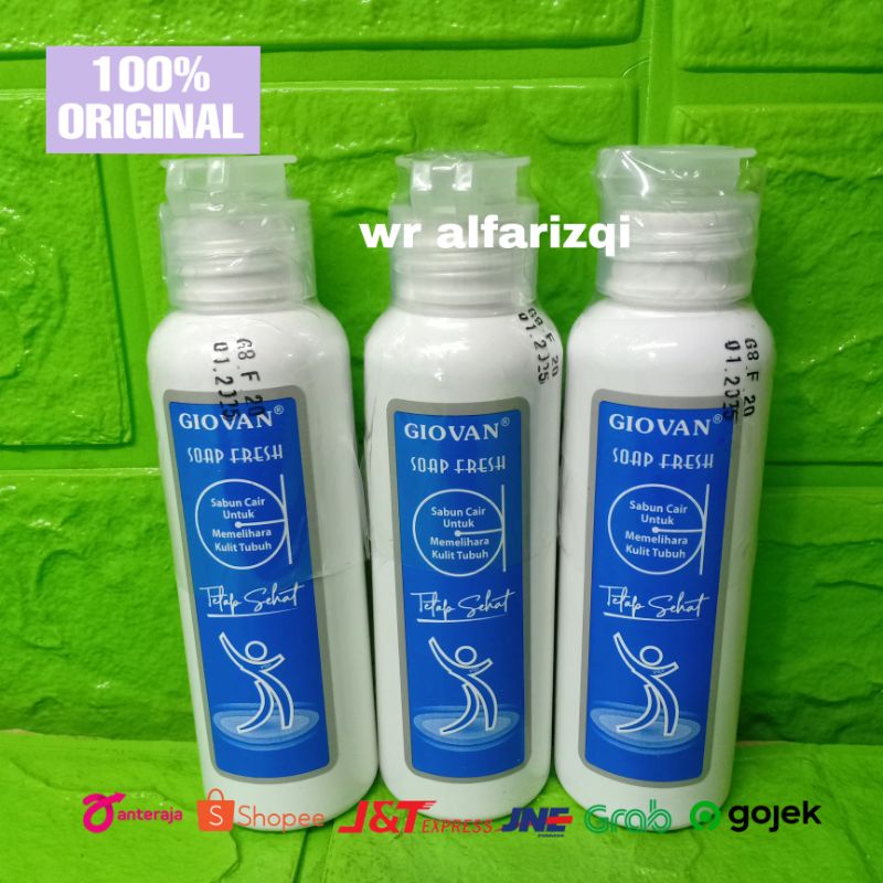 Sabun Giovan Soap Fresh / Sabun Cair / GIOVAN BIRU