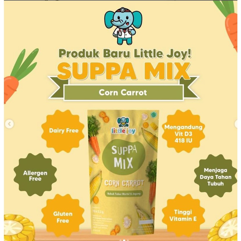 MPASI Bayi little joy BB Booster Bubuk Tabur Gizi - littlejoy Tambahan gizi bubur bayi