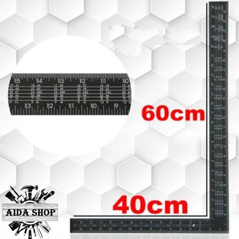 

TM - Alat Ukur Penggaris Siku L Besi Jumbo Panjang 4060 cm Garisan