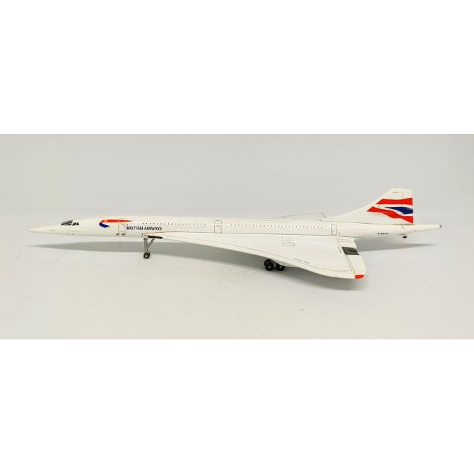***COD** Diecast Pesawat British Airways Concorder G-BOAD Herpa 1:400