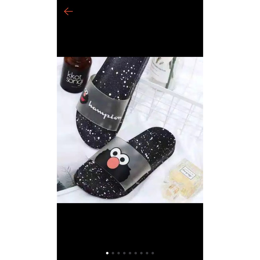 NILDA collection - Sandal Elmo Champion Wanita Karakter Sol Bintik-1