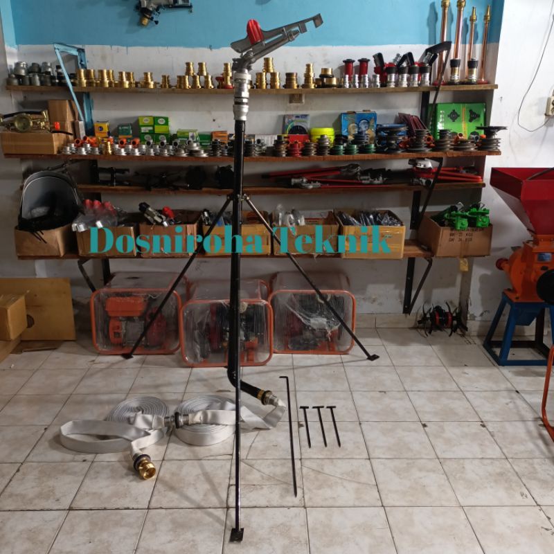 Sprinkler Big Gun Rain VY-40 Komplit Tiang Dan Selang