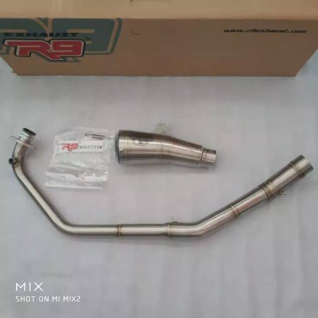 knalpot R9 new cbr 150r facelift tipe gpx ss ori R9