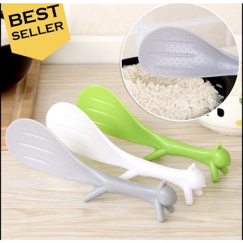 Sendok Nasi Squirrel Centong - Rice Cooker Spoon