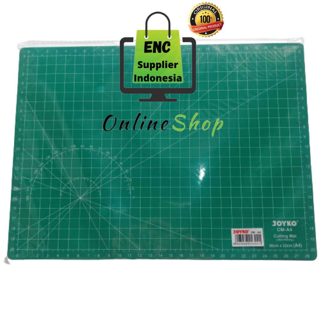 

1 buah Cutting mat a4 joyko cm a4 30x22 cm alas potong cutter 30 cm x 22 per pcs - enc.sup
