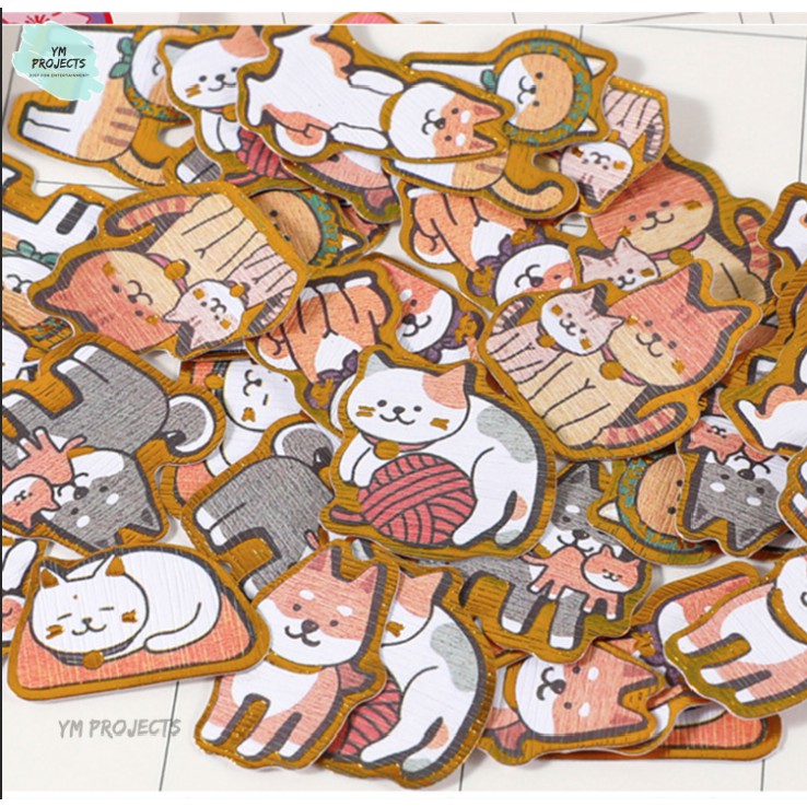 

[YM PROJECTS] Cute Japanese Style Sticker Gambar Tempel Lucu Model Jepang