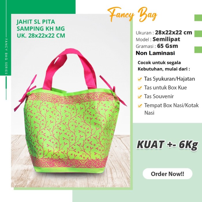 

NEW Tas Parcel Bingkisan Lebaran Selamat Hari Raya Idul Fitri (Laminasi) - Daun Hijau