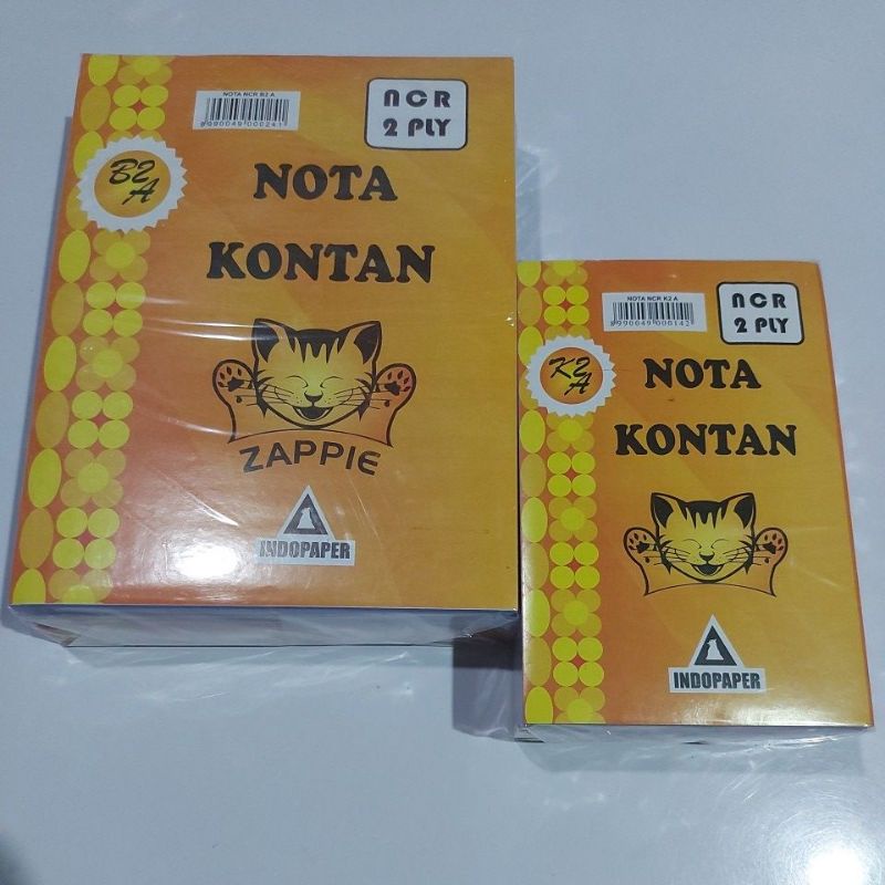 

NOTA NCR BESAR KECIL 1/4 FOLIO 1/2 FOLIO DIJUAL SATUAN