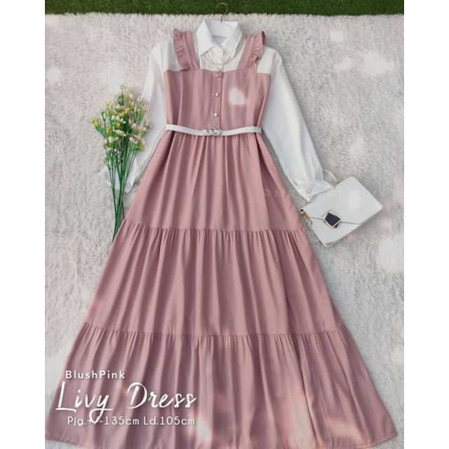 LIVI DRESS//Ternew 2021//Gamis Simpel