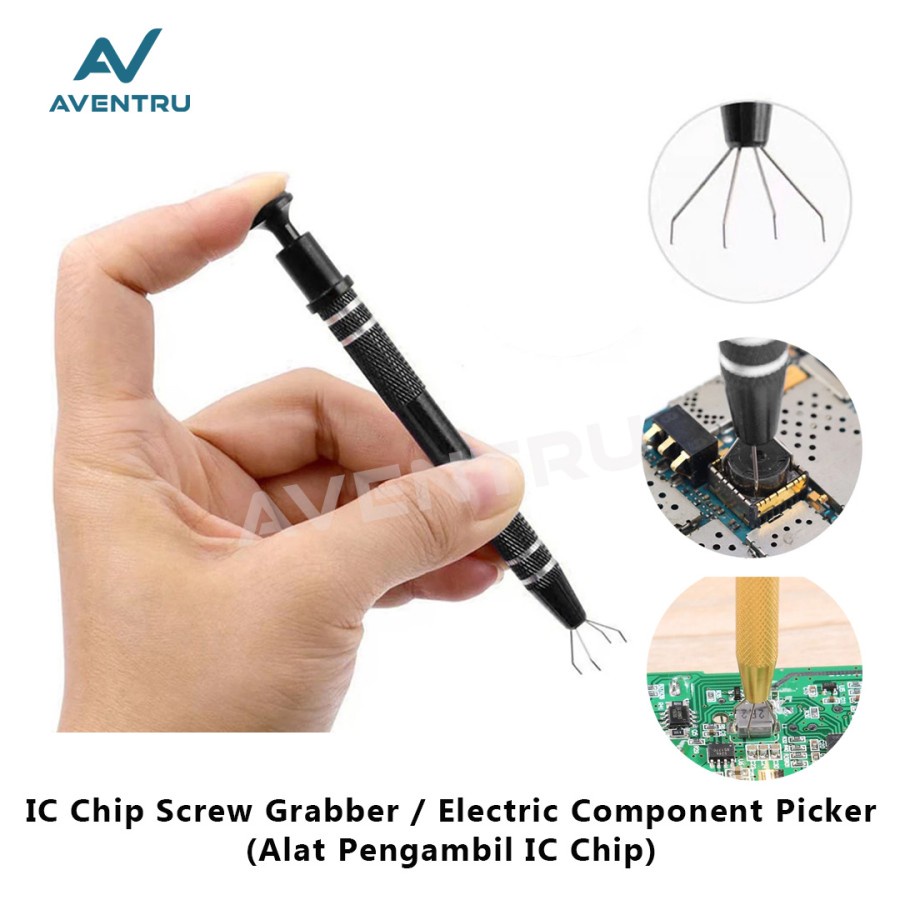 Alat Ambil Pengambil Ekstraktor Sekrup IC Chip IC Komponen Elektronik