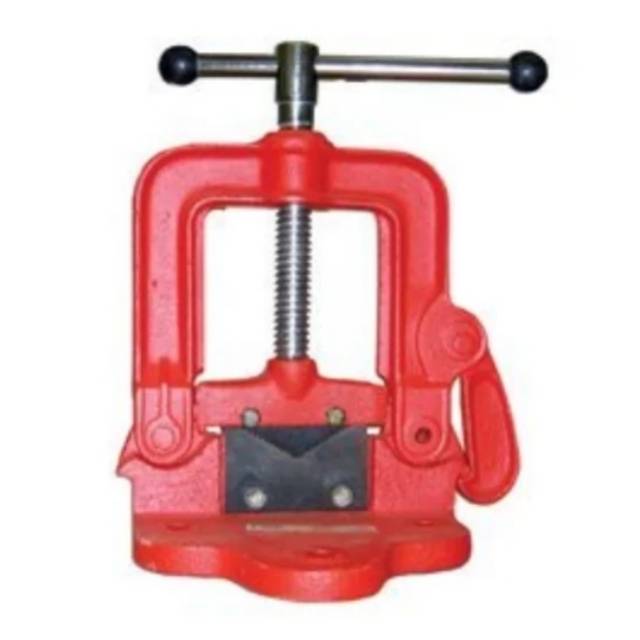 Alat Penjepit Pipa Catok Pipa Tanggem Pipe Vice 10 - 90mm