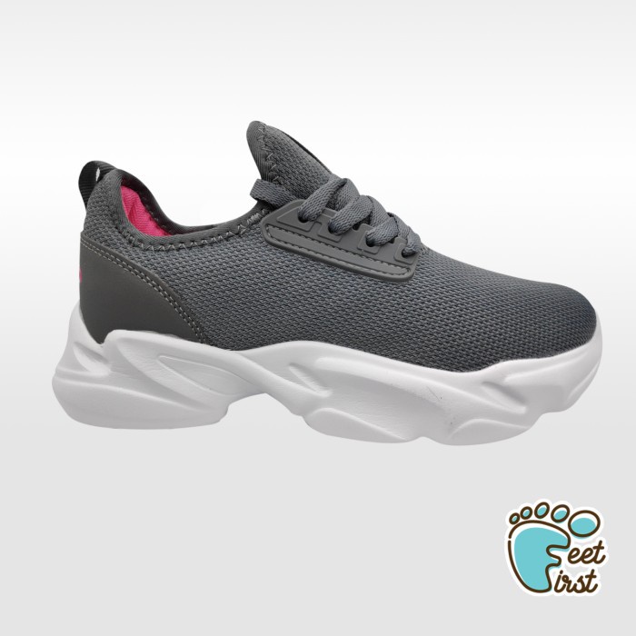 FF SEPATU SNEAKERS WANITA ARDILES PEPINO - Abu-abu, 37