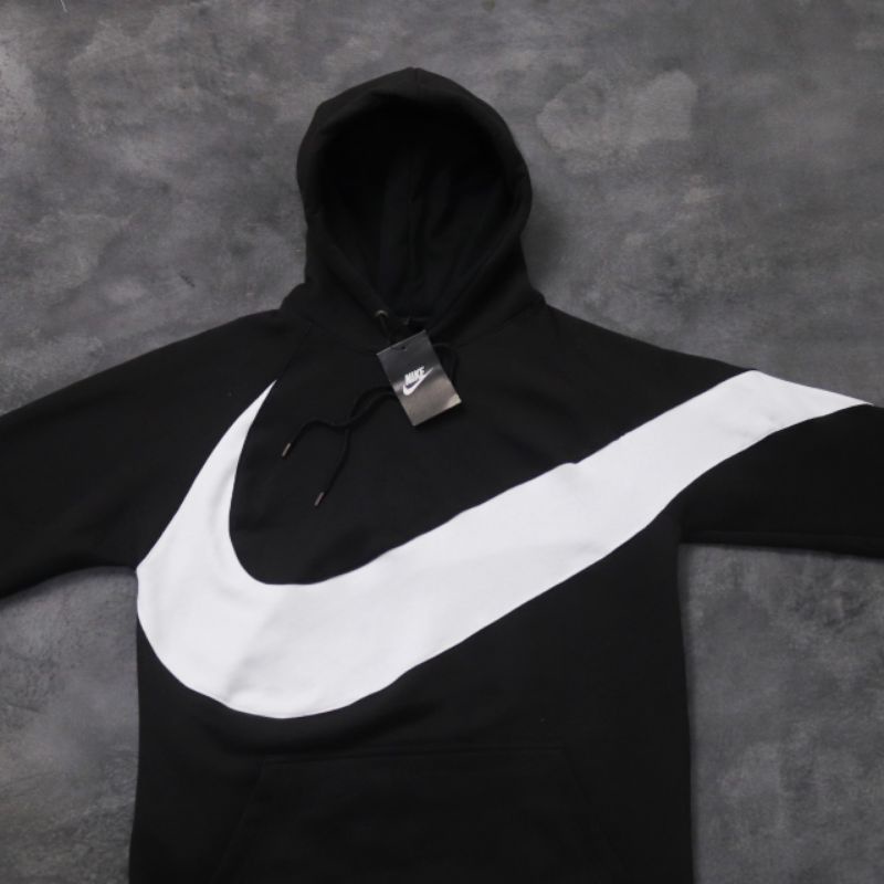 JAKET HOODIE SWEATER NIKE BIG SWOOSH FULLTAG &amp; LABEL