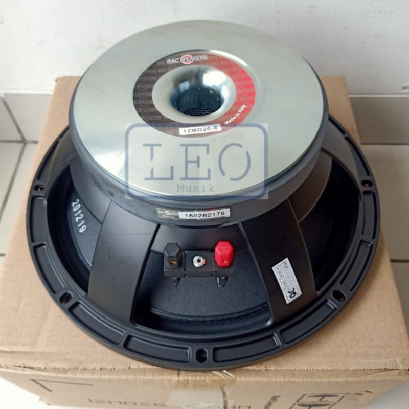 B&C COMPONENT SPEAKER 12MD26 12 inch 8 ohm