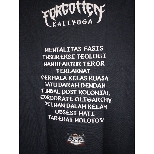 TSHIRT  FORGOTTEN - KALIYUGA&quot;Cover Album