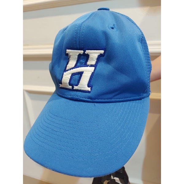 TOPI LOGO H warna Biru
