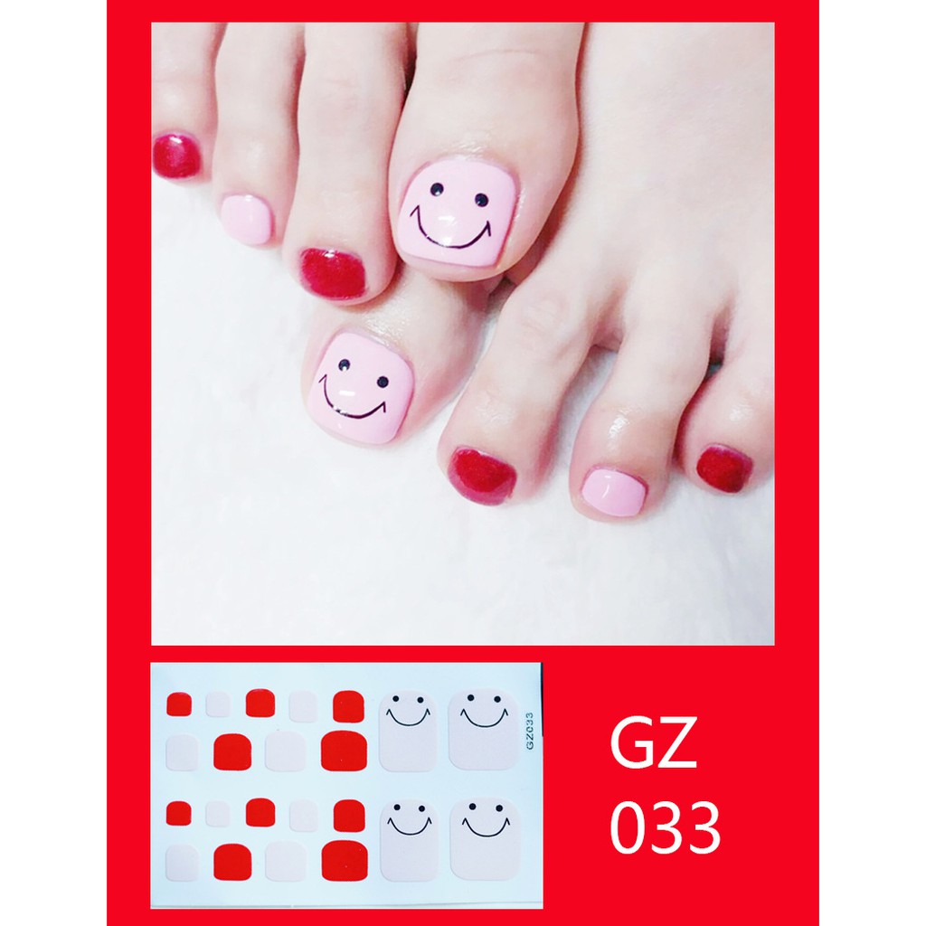 Gz34 Stiker Kuku 3D Bahan Akrilik untuk Nail Art