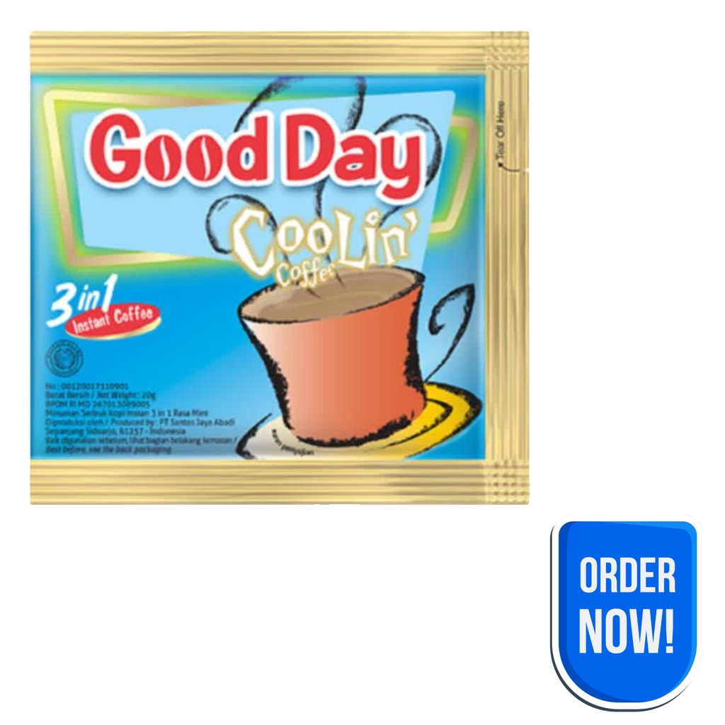 

GA ADA LAWANNYA...!!! KOPI GOOD DAY COOLIN COFFEE 1 PCS