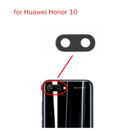 Camera Lens Lensa kamera kaca kamera belakang Huawei honor 10