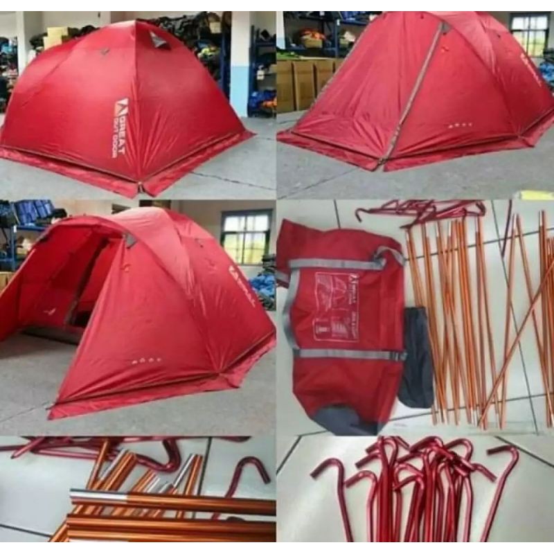 TENDA GREAT OUTDOOR JAVA 4 LIGHT / TENDA GO JAVA 4 LIGHT