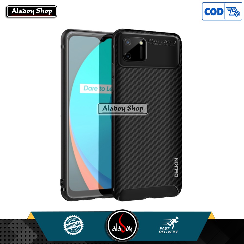 Case REALME C11 Autofocus Carbon Combine Premium Softcase