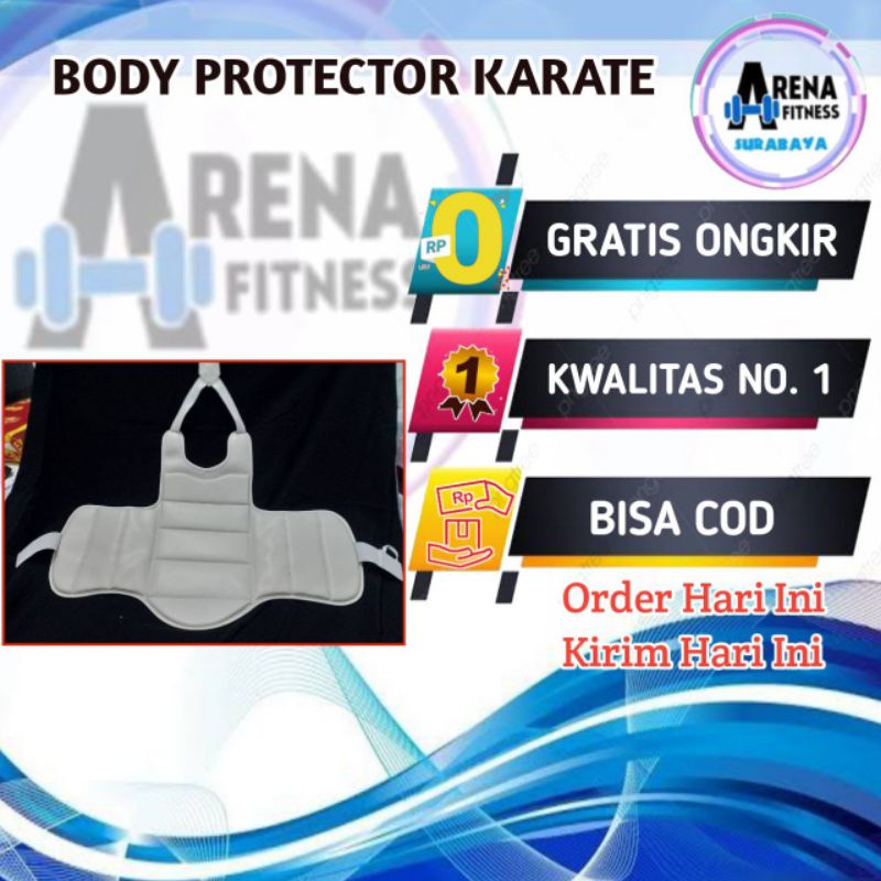 body protector karate body pelindung badan karate body karate wkf body karate