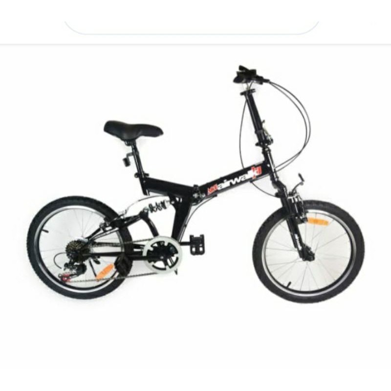 Airwalk sepeda lipat suspension 7 speed