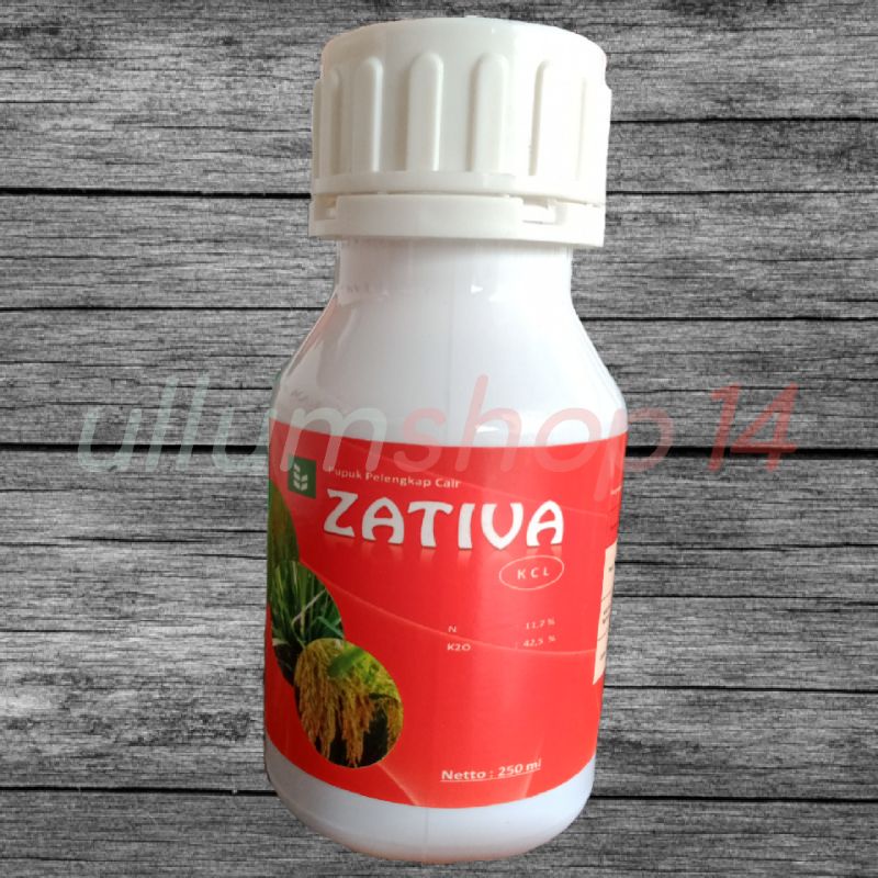 zativa pupuk pelengkap cair (kcl) 250ml